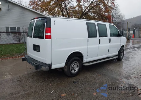 2023 Chevrolet Express Cargo Rwd 2500 Regular Wheelbase Wt from USA, damaged, VIN 1GCWGAFP5P1230752